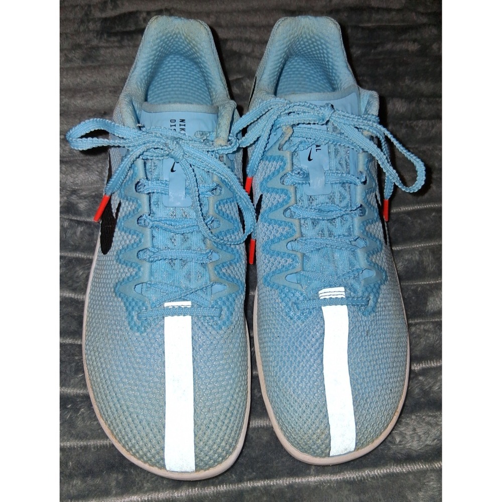 NEW Men's  Nike Rival Zoom Blue Chill Distance Running Spikes DC8725-400 Size 14